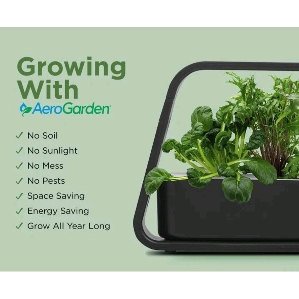 AeroGarden Sprout with Gourmet Herbs Seed Pod Kit Hydroponic Indoor Fresh Garden - Picture 5 of 7